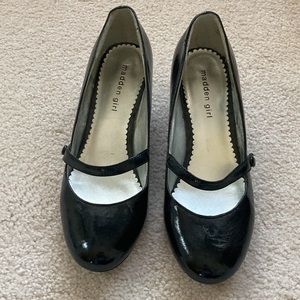👠Madden Girl -Mary Jane-Black Shoes- Size 8